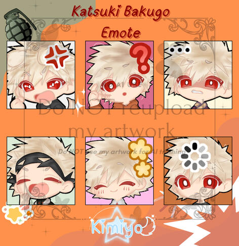 Katsuki Emotes